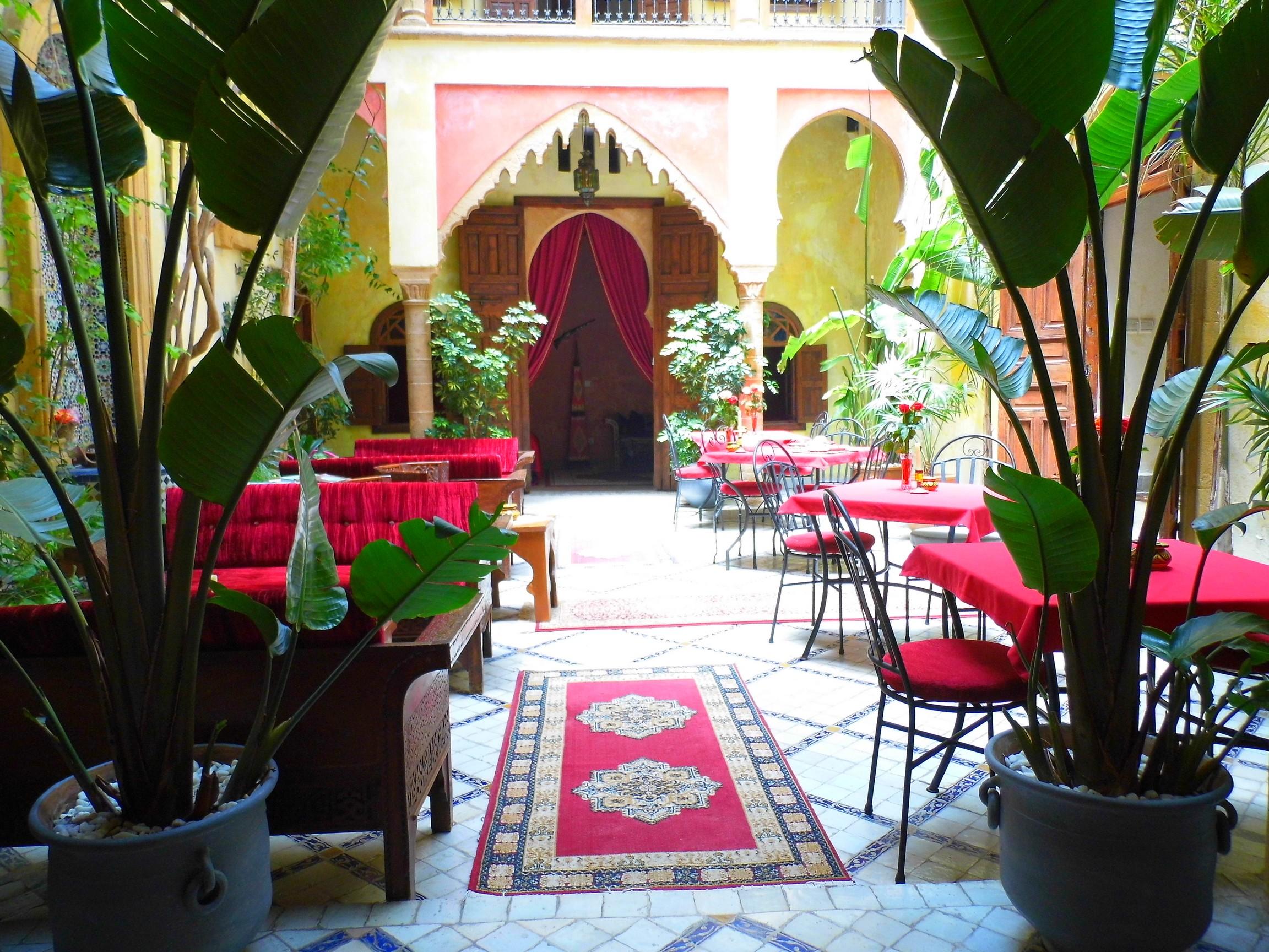 Riad Marlinea Salé Luaran gambar